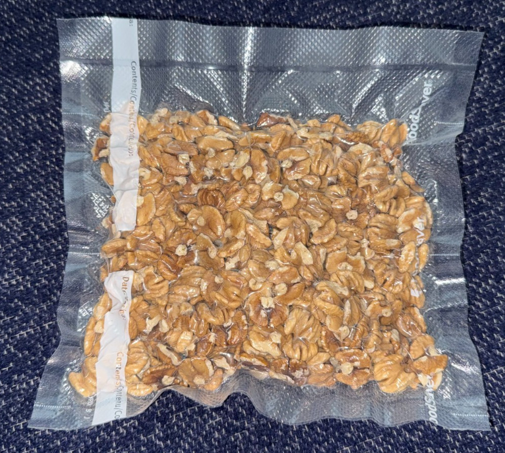 8oz Shelled Pennsylvania Shagbark Hickory Nuts Meat 2025 Crop Vacuum Sealed