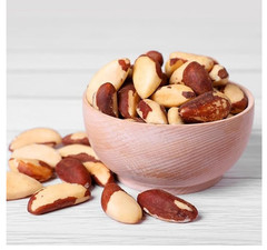 Raw Brazil Nuts, 8 Oz, Gluten-Free, Kosher, Shelled, Unsalted, Unroasted, Raw Nu