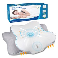 Neck Pillow Soft Cervical Pillow For Neck And Shoulder Pain Memory Foam Pillows