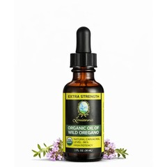 Louianna – Organic Wild Oregano Oil, Pure Oil of 1.02 Fl Oz (Pack 1)