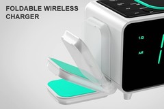 Smartset Dual Alarm Clock – Ultra Fast 15W Wireless Charging