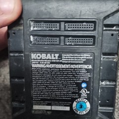 Kobalt KOB 24-04 24V MAX 4Ah Lithium-Ion (Li-Ion) Battery Pack Black