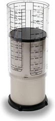 KitchenArt Pro 2 Cup Adjust-A-Cup, Metric/Standard – Satin