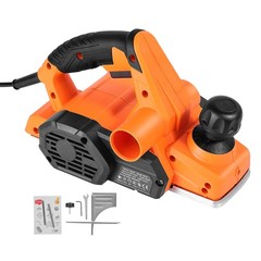 VEVOR Electric Hand Planer 3-1/4-Inch Corded Power Planer Woodworking 16800 RPM