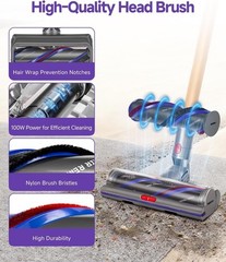 V15 V11 High Torque Drive w/Anti-Tangle Comb Motorized Brush Head