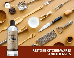 Mineral Oil for Wood Cutting Board, Butcher Block, and Knife. Food Grade Mineral