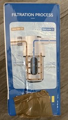 AQUPUVIR Pre-filter Water Filtration For Aqua Optima Evolve White 95x75x151mm