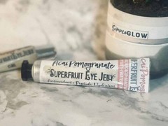 Acai-Pom Peptide Eye Gel w/Peptides, Fruit Extracts, Hyaluronic Acid, Caffeine •