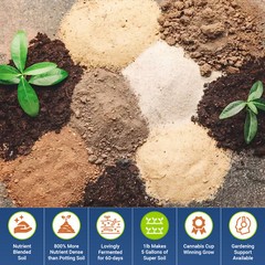 California Super Soil Premium Concentrate – All in one Soil Amendment