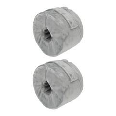 Grey 2pcs Foot Elevating Pillow Ankle Protector Foot Support Pillow Elevator WT