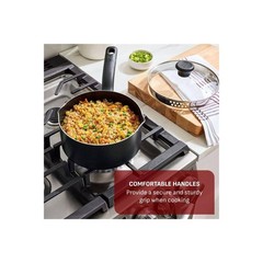 Simply Cook 10.25" Nonstick Square Grill Pan Black