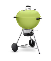 Weber Master-Touch 22-in W Spring Green Kettle Charcoal Grill 14511601 – New