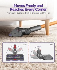 V15 V11 High Torque Drive w/Anti-Tangle Comb Motorized Brush Head