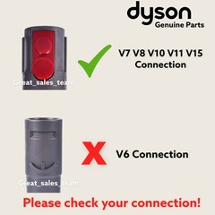 NEW GENUINE Dyson V15 V11 V10 V8 V7 quick release Mini Soft Dusting Brush Tool