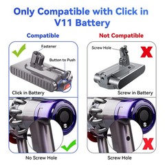V11 Button Click in Battery For Dyson V11 SV15 SV16 970425-01 Battery