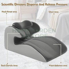 Sweet Spot Couple Pillow Couple Pillow Hip Pad Wedge Pillow Memory Foam 27°Angle