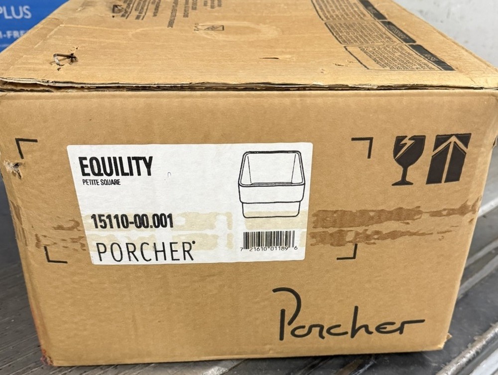 Porcher Equility Bathroom Sink Ceramic White 15110-00.001