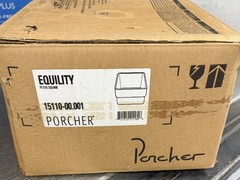 Porcher Equility Bathroom Sink Ceramic White 15110-00.001