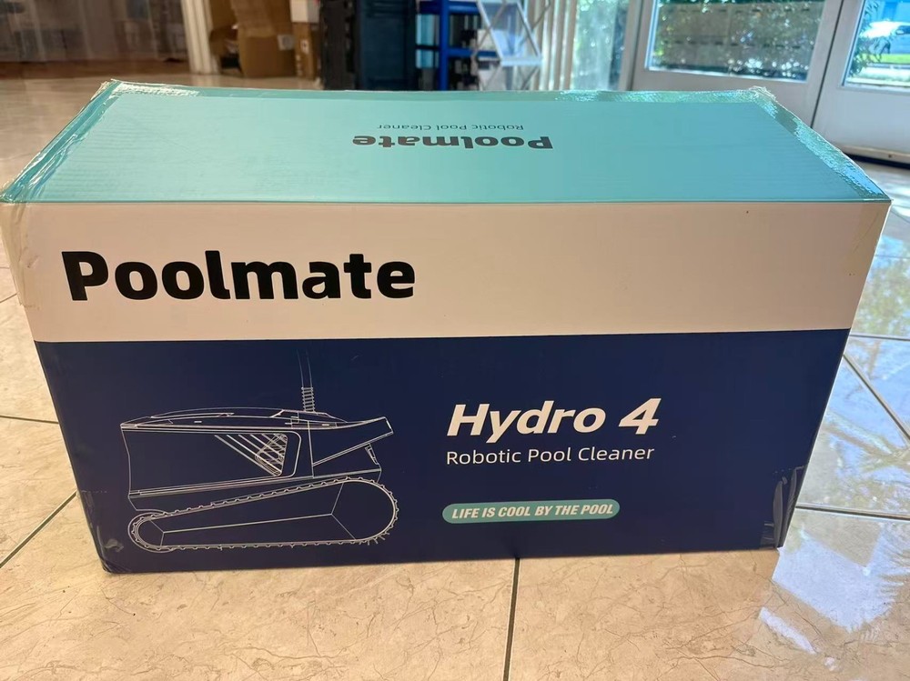 Poolmate Hydro 4 Inground Pool Vacuum Cleaner 50ft Corded for Floor, Wall Clean