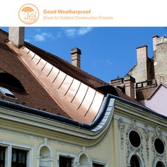 Copper Sheet Roll 11ft x 5.9″ Pure Copper Strip Copper Flashing Metal Foil Plate