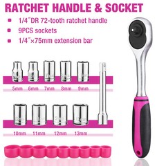 VALUEMAX 219 PCS Home Tool Set General Basic Household Repairing Tool Kits w/Bag