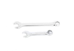 32 Piece Combination Wrench Set SAE Metric Chrome Vanadium Stubby Case Tool Kit