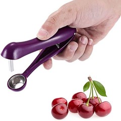 New 5” Cherry Fruit Kitchen Pitter Remover Olive Corer Seed Remove Pit Tool **