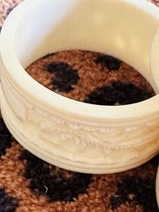 Antique Chinese Ivory napkin rings set of 6