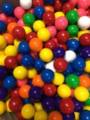 3 pounds of Assorted Flavor 1″ Gumballs for Bulk Vending machines