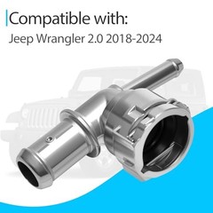 68280784AB Heater Hose Joint Compatible with Jeep Wrangler 2.0 2018-2024 HVAC