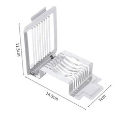 Stainless Steel Boiled Egg Slicer Cutter Mushroom Tomato Ham Kitchen Chopper USA