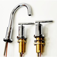 Miseno MNO1343LCP Mia 1.2 GPM Widespread Bathroom Faucet – Polished Chrome READ