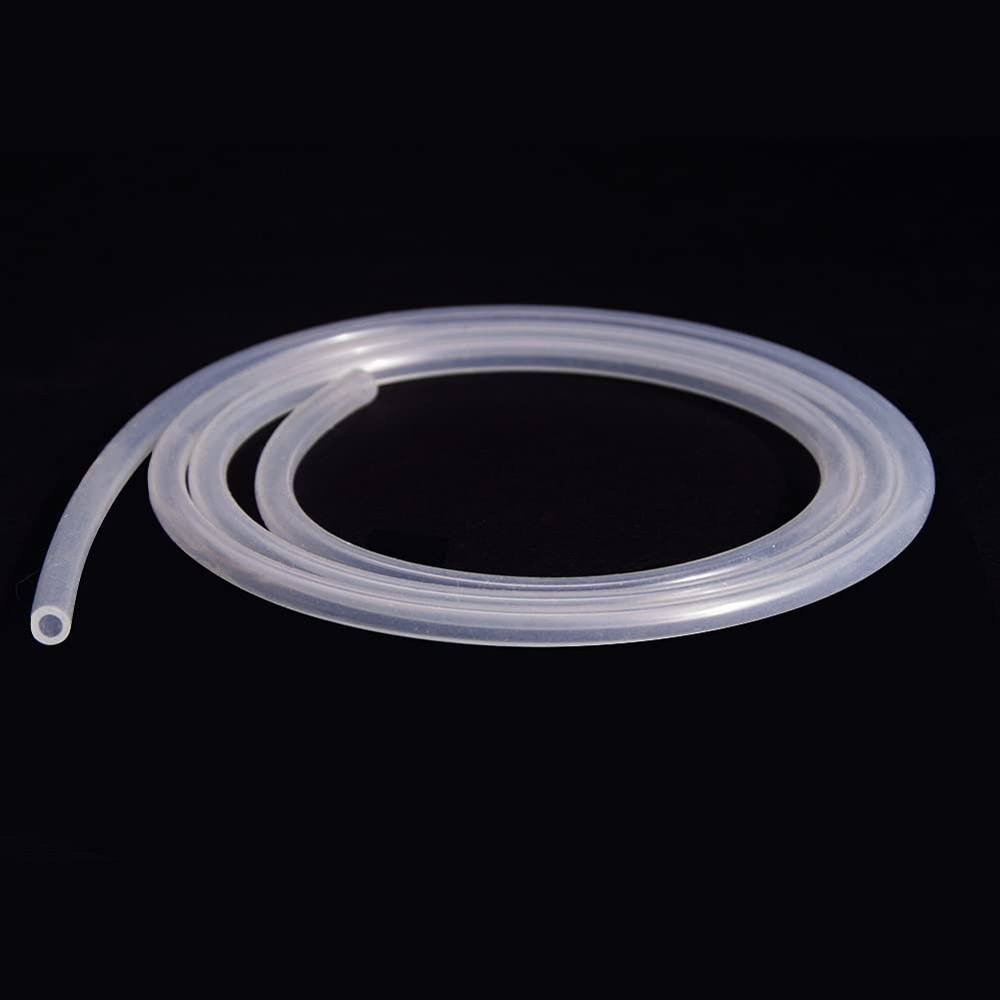 1/16 Id X 1/8 Od Pure Thin Silicone Tubing Food Grade Pure Silicon Tube High T