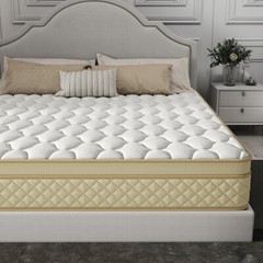 12″14″ Hybrid Mattress In A Box Gel Memory Foam Spring Twin Full Queen King Size
