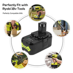 8.0Ah 18Volt For RYOBI P108 18V For One+ Plus High Capacity Lithium Ion Battery