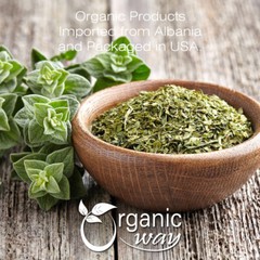Organic Way Dried Oregano Leaf Cut & Sifted – Organic, Kosher & USDA Certified