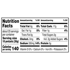 Great Value Peanut Butter Filled Pretzels 24oz – Crunchy, Resealable Snack