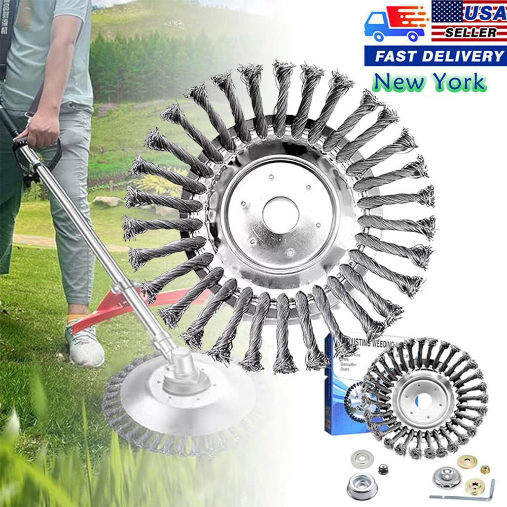 Trimmer Head for Weed Eater Head,Rust Removal, Lawn Mower Cleaning Tool (8 inch)
