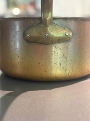 Vintage de Buyer Inocuivre 5-Piece Copper Cookware Set – Made in France