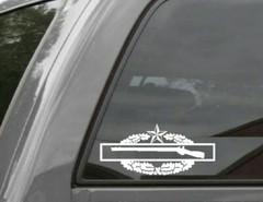 COMBAT INFANTRY BADGE CIB 2nd Award Vinyl Window Decal Sticker