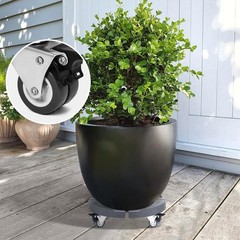 Adjustable Trash Can Roller Base – Set of 2