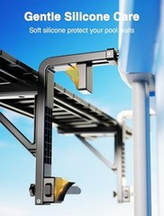 Pool Bar for Above Ground Pool, 49.4″x9.6″ Heavy Duty Swim Up 49.4IN x9.6IN