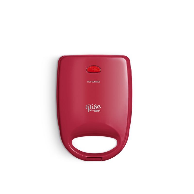 Rise by Dash Red Plastic 4.4in 520W Waffle Bowl Maker
