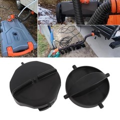 RV Sewer Hose Cap, Leakproof Double Ear Anti-Aging Plastic Waste Tank Seal for