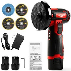 3 Inch 12V Lithium Electric Angle Grinder – Handheld Grinding Polishing Tool