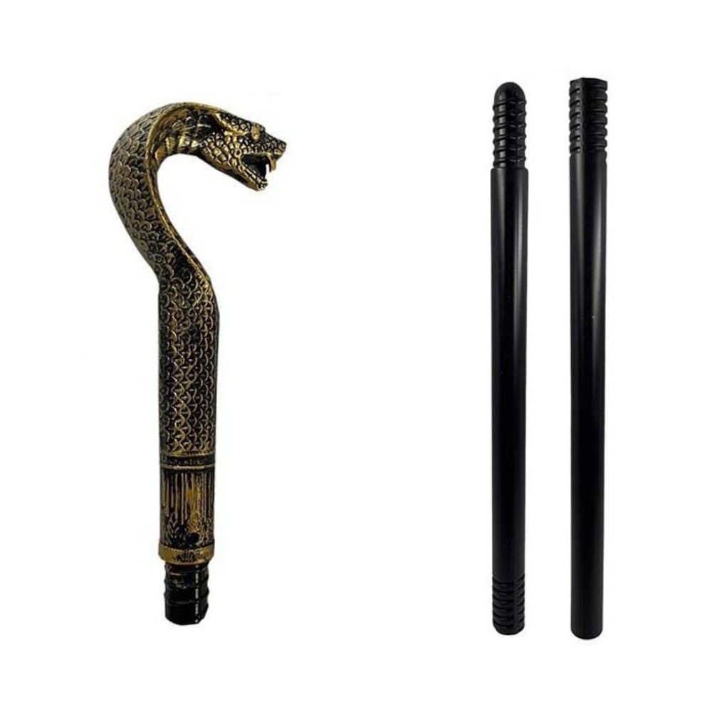 1Pc Halloween Costumes Walking Stick Cane Plastic Stage Prop Costume Accessory