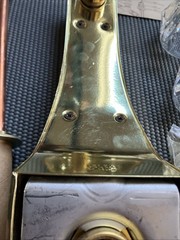 Vintage Delta Award Collection Bathroom Faucet 2710 BC 24k Gold Unused