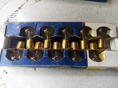 (10) REPLACEMENT BULBS FOR GE 1612 10.26W 5.40V