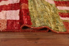 Abstract Moroccan Area Rug 5×8 Hand-knotted Wool Oriental Carpet for Any Room