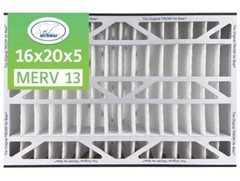 Trion Air Bear 266649-104 – 16″ x 20″ x 5″ Pleated Air Filter, MERV 13